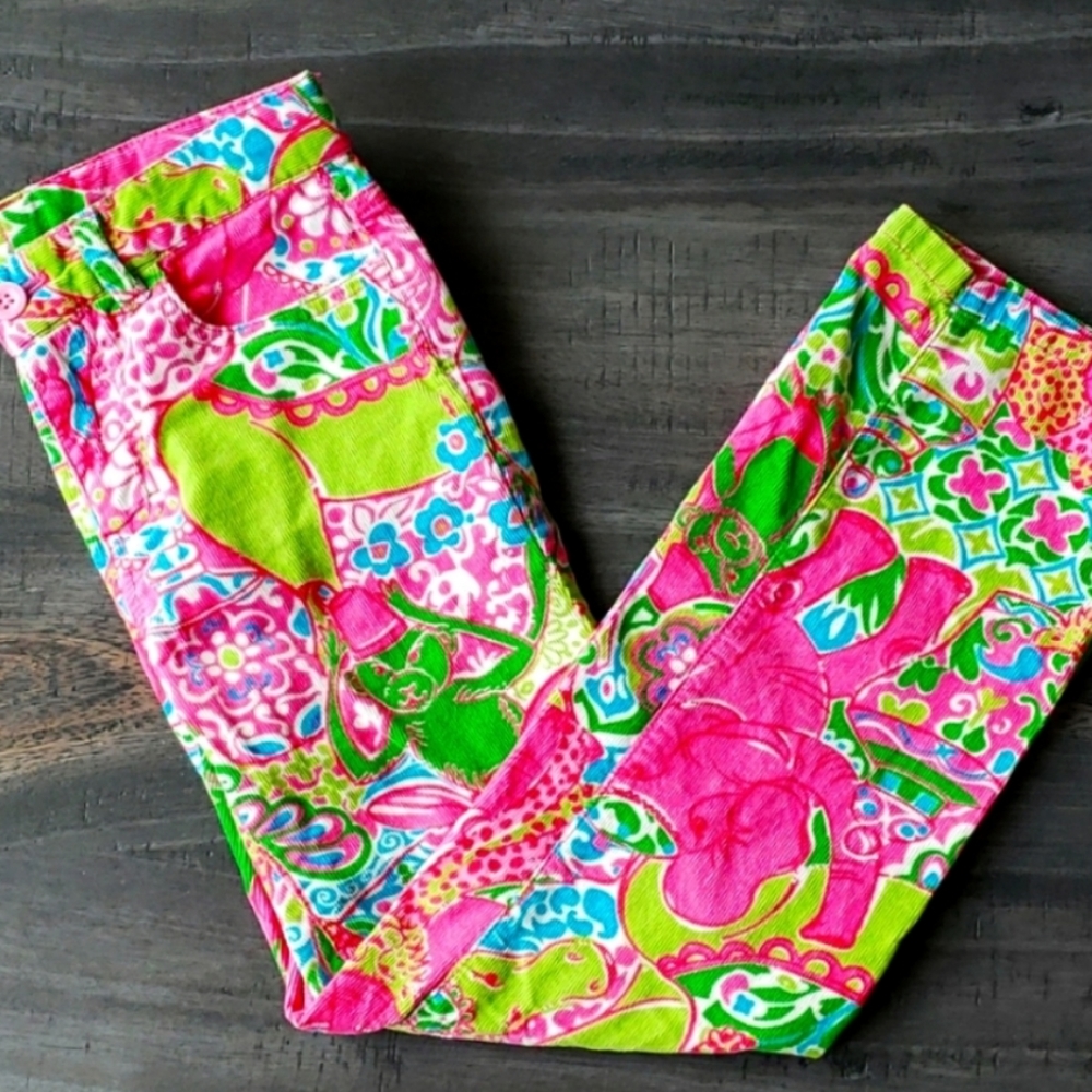 🌴🎀Lilly Pulitzer corduroy size 7 pants
